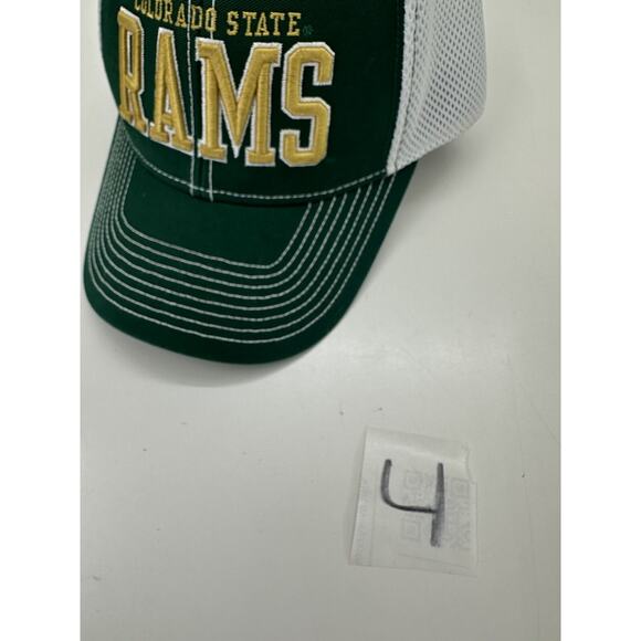 Legacy Hat Fitted L/XL Colorado State Rams Superflex Embroidered Logo Green - Picture 10 of 10
